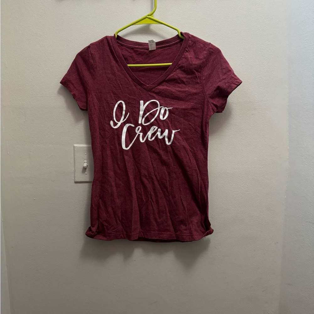 “I Do Crew” shirt